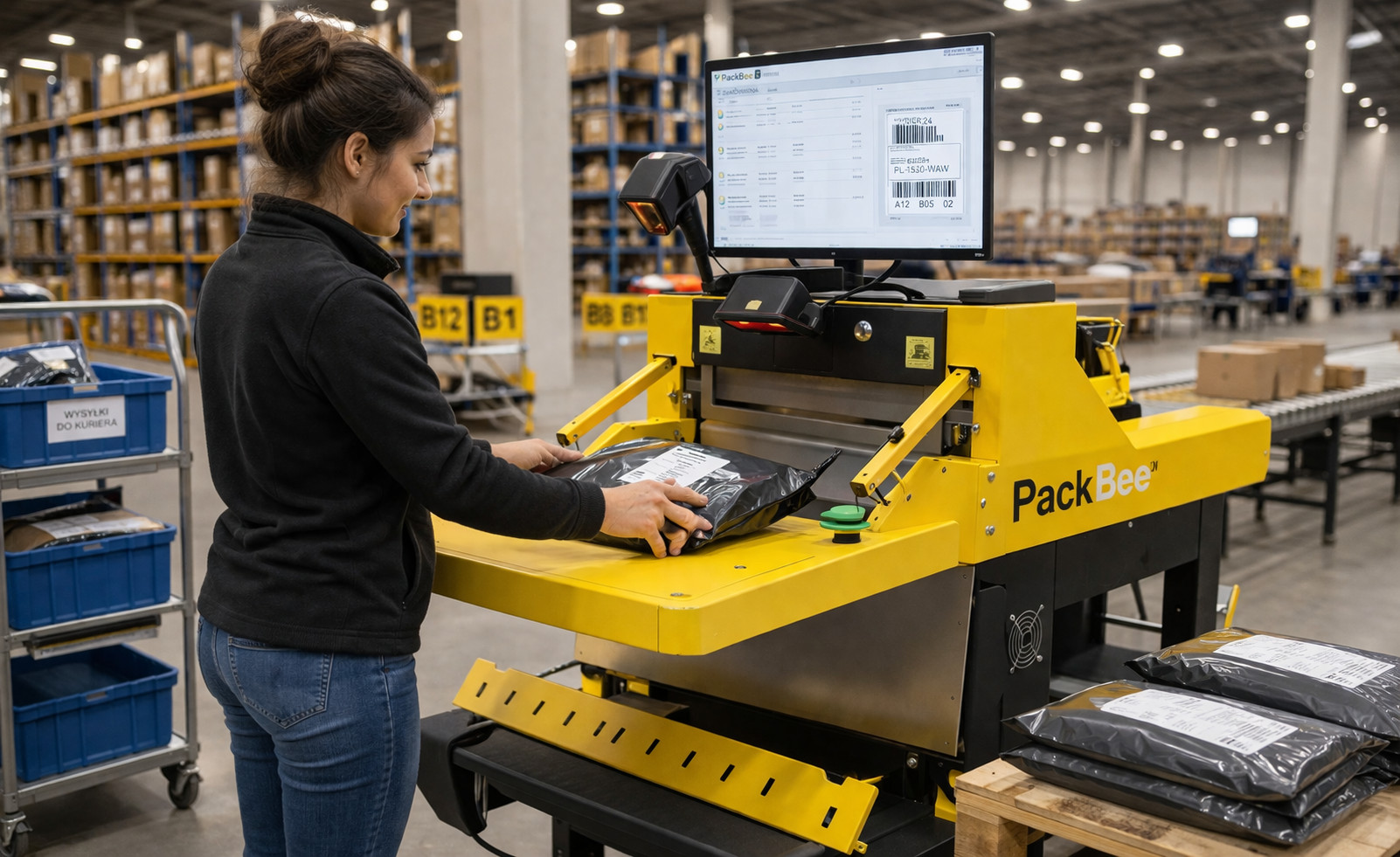 automatyzacja pakowania PackBee