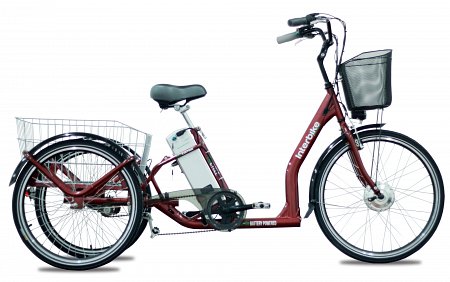 trójkołowy rower elektryczny