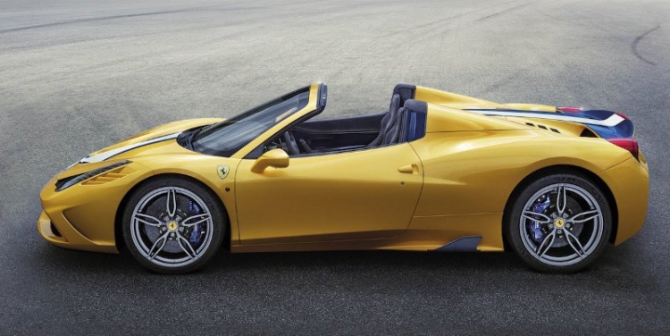 Ferrari mostrará en París el 458 Speciale A, su descapotable más potente