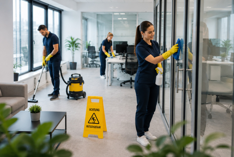 professionelle Büroreinigung in Frankfurt