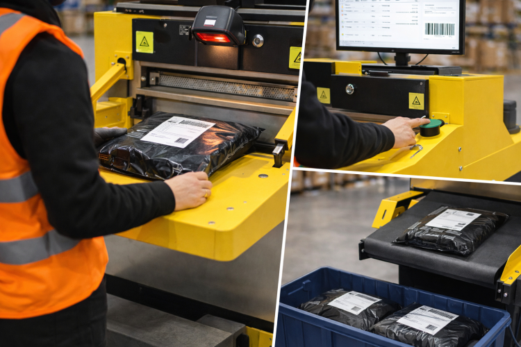 maszyna pakująca PackBee w akcji