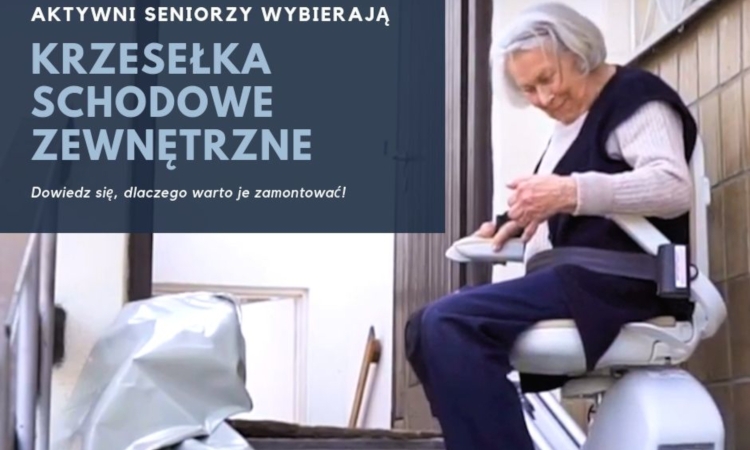 Krzesełka schodowe zewnętrzne