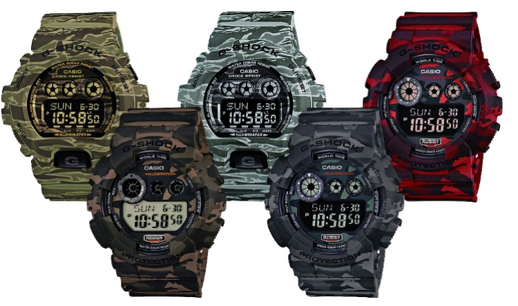 Casio G-Shock polarized black color series