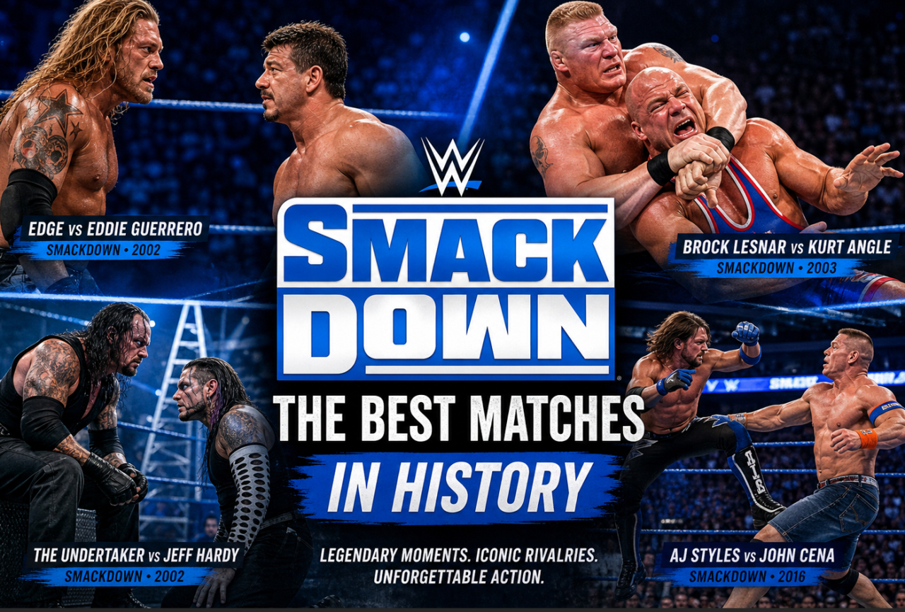 Best WWE SmackDown matches in history that defined global wrestling