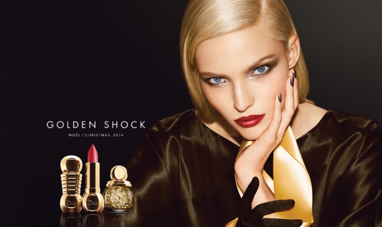 Dior makijaż Golden Shock Świąteczny 2014
